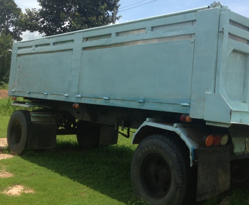 ISUZU ROCKY เครื่อง 360 HP 6WA1 รถพ่วงแม่+ลูก กระบะดั๊มพ์ 12 ตันสภาพดีไม่มีผุกร่อน ลูก 2 เพลาดั๊มพ์ความยาว 6 เมตร เครื่องแห้งแรงดีมากครับ ภายในเก๋งคอนโซลสวยครบพร้อม พวงมาลัยเพาเวอร์ ระบบเบรคทริ๊ปฟี้ครบ ช่วงล่างยางสภาพดี 70\% ทั้งแม่ลูกพร้อมใช้งาน เอกสารทะเ