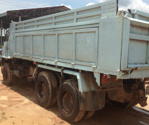 ISUZU ROCKY เครื่อง 360 HP 6WA1 รถพ่วงแม่+ลูก กระบะดั๊มพ์ 12 ตันสภาพดีไม่มีผุกร่อน ลูก 2 เพลาดั๊มพ์ความยาว 6 เมตร เครื่องแห้งแรงดีมากครับ ภายในเก๋งคอนโซลสวยครบพร้อม พวงมาลัยเพาเวอร์ ระบบเบรคทริ๊ปฟี้ครบ ช่วงล่างยางสภาพดี 70\% ทั้งแม่ลูกพร้อมใช้งาน เอกสารทะเ