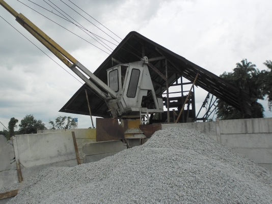 แท่นผสมปูนสําเร็จรูป  กึ่งโอโตเมติ  พร้อมใช้งาน