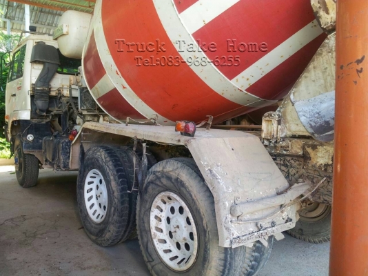 Nissan รถ 10 ล้อ โม่ปูน