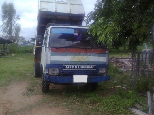 รถบรรทุก 6 ล้อดั๊มพ์ ยี่ห้อ MITSUBISHI รุ่น CANTER