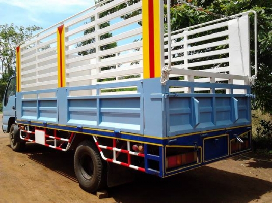 ***ขายแล้วครับขอบคุณ Truck2hand ขาย6ล้อ120สวยๆ ISUZU NPR66LX5 T ห้างแท้ปี40 เครื่อง4HF1 120ฝาขาวยอดนิยม แห้งแรง ไม่เยิ้ม ช่วงล่างแน่นคัสซีสวยเดิมๆ ไม่มีผุ ไม่มีบวม Fหลังแล้ว กระบะเหล็กวางใหม่4.30ม. พื้นเหล็ก ตงเหล็ก คอกเหล็กกล่อง แข็งแร็ง หัวสวย ภายในดีคอ