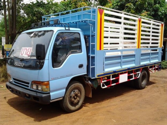 ***ขายแล้วครับขอบคุณ Truck2hand ขาย6ล้อ120สวยๆ ISUZU NPR66LX5 T ห้างแท้ปี40 เครื่อง4HF1 120ฝาขาวยอดนิยม แห้งแรง ไม่เยิ้ม ช่วงล่างแน่นคัสซีสวยเดิมๆ ไม่มีผุ ไม่มีบวม Fหลังแล้ว กระบะเหล็กวางใหม่4.30ม. พื้นเหล็ก ตงเหล็ก คอกเหล็กกล่อง แข็งแร็ง หัวสวย ภายในดีคอ