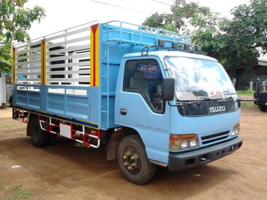 ***ขายแล้วครับขอบคุณ Truck2hand ขาย6ล้อ120สวยๆ ISUZU NPR66LX5 T ห้างแท้ปี40 เครื่อง4HF1 120ฝาขาวยอดนิยม แห้งแรง ไม่เยิ้ม ช่วงล่างแน่นคัสซีสวยเดิมๆ ไม่มีผุ ไม่มีบวม Fหลังแล้ว กระบะเหล็กวางใหม่4.30ม. พื้นเหล็ก ตงเหล็ก คอกเหล็กกล่อง แข็งแร็ง หัวสวย ภายในดีคอ