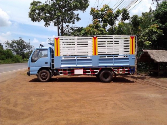 ***ขายแล้วครับขอบคุณ Truck2hand ขาย6ล้อ120สวยๆ ISUZU NPR66LX5 T ห้างแท้ปี40 เครื่อง4HF1 120ฝาขาวยอดนิยม แห้งแรง ไม่เยิ้ม ช่วงล่างแน่นคัสซีสวยเดิมๆ ไม่มีผุ ไม่มีบวม Fหลังแล้ว กระบะเหล็กวางใหม่4.30ม. พื้นเหล็ก ตงเหล็ก คอกเหล็กกล่อง แข็งแร็ง หัวสวย ภายในดีคอ