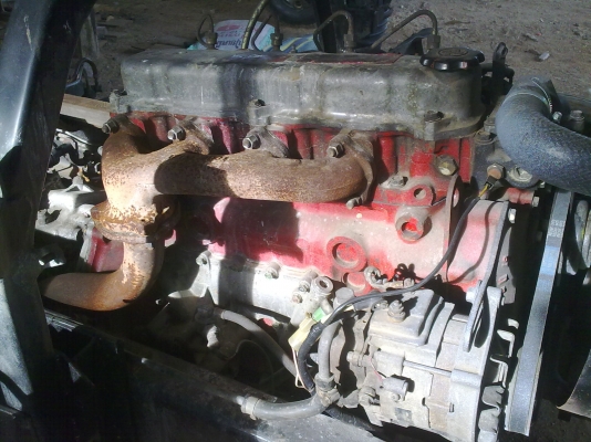 Hino KM545 117 HP WO4D แชชซีสดๆ เครื่องแน่น