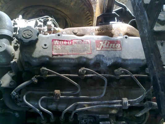 Hino KM545 117 HP WO4D แชชซีสดๆ เครื่องแน่น