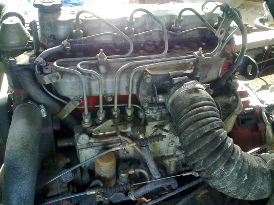 Hino KM545 117 HP WO4D แชชซีสดๆ เครื่องแน่น