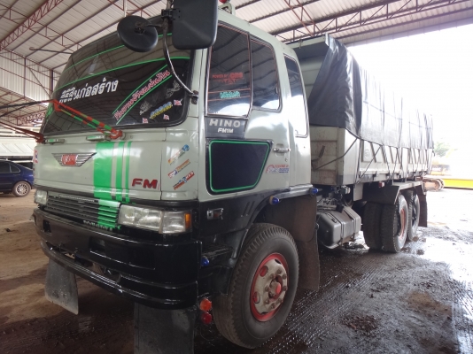 ขายด่วน  รถสิบล้อสองเพลาดัมพ์    HINO  FM  1M  เครื่อง  EM100  พร้อมใช้งาน