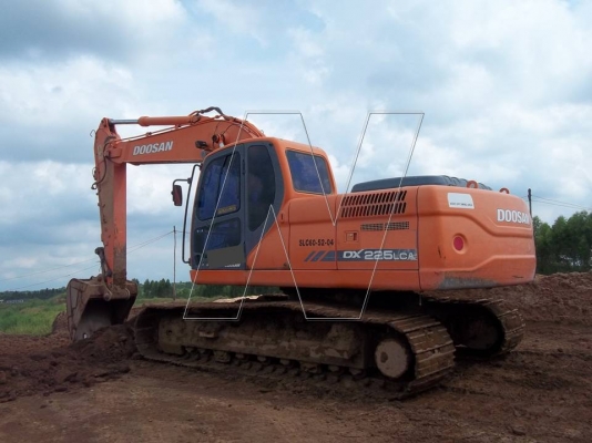 ขาย DOOSAN DX 225LCA / ไฟฟ้าครบ รถพร้อมใช้งาน / ทำงาน 12,xxx ชั่วโมง