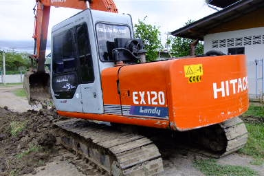 ขาย Hetachi 120 - 1 รถพร้อมทำงาน ทำงานไว คอนโทนสั้น เครื่องดี ปั้มดี มีเอกสานอินวอย์ นำเข้า JSR