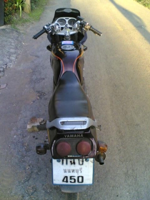 ขาย Yamaha VR150 ทะเบียนพร้อมโอนภาษีขาด 1 ปี เครื่องดีพอใช้รถเดิมๆพร้อมใช้ 6900 บาท