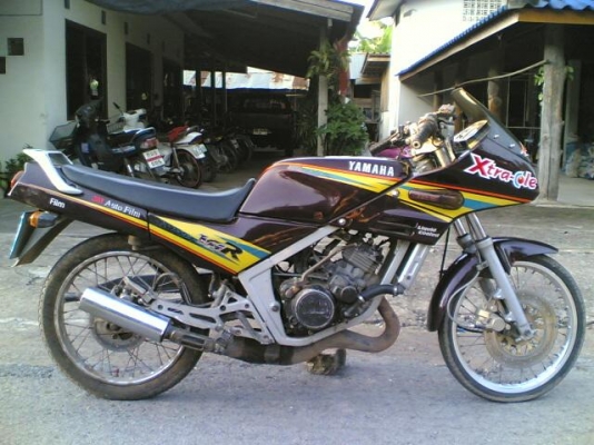 ขาย Yamaha VR150 ทะเบียนพร้อมโอนภาษีขาด 1 ปี เครื่องดีพอใช้รถเดิมๆพร้อมใช้ 6900 บาท
