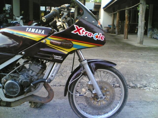 ขาย Yamaha VR150 ทะเบียนพร้อมโอนภาษีขาด 1 ปี เครื่องดีพอใช้รถเดิมๆพร้อมใช้ 6900 บาท