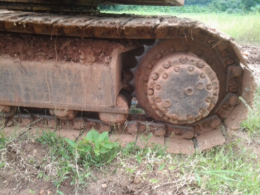 ขายรถแบ็คโฮ Cat E120 เครื่องมิตซู 6 สูบ โซ่ดี แอร์ เอกสารอินวอยซ์