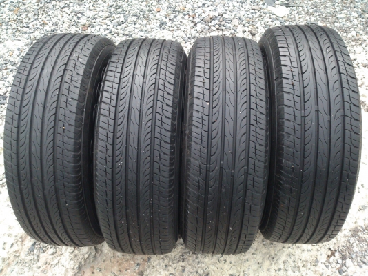 ขายยางMAXXIS BRAVO 225/70R15 ยางปลายปี10 ดอกยางเสมอกัน ไม่มีปะสวยๆ 4 เส้น