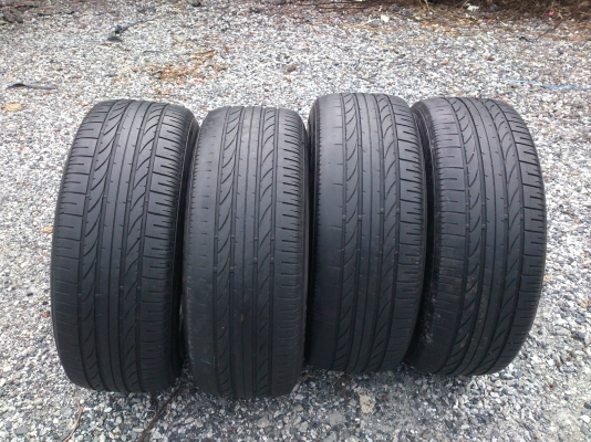 ขายแม็กTE37  6รู 139.7ขอบ18 พร้อมยางบริสโตร์265/60R18 ยางปลายปี10 สวยๆ จำนวน 1 ชุด