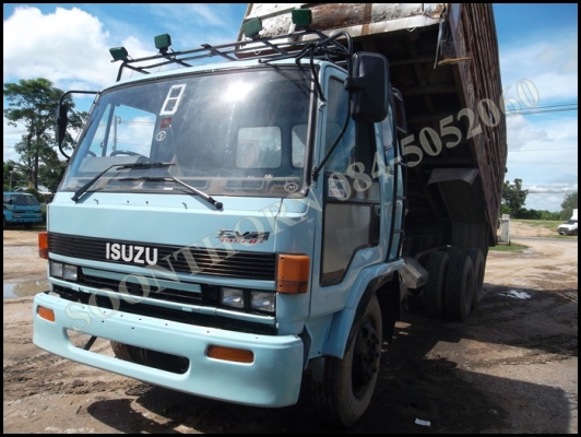 ขายด่วน รถบรรทุก 10 ล้อ ISUZU ROCKY 195 แรง /2 เพลา สโลว์ กระบะดั้ม รถพร้อมใช้ ราคาสุดคุ้ม
