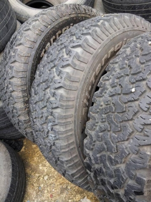 ขายยางBF ALL 265-70-16 ปี06 ดอก88\% ทั้งชุด หนามากๆ ยางสวยครับ ถูกๆ 5500