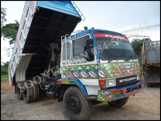 ขายด่วน รถบรรทุก 10 ล้อ MITSUBISHI FUSO 527  220 เทอร์โบ  ดั้มต่อใหม่ รถสวยสภาพสวย พร้อมใช้งาน ราคาสุดคุ้ม