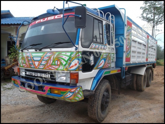 ขายด่วน รถบรรทุก 10 ล้อ MITSUBISHI FUSO 527  220 เทอร์โบ  ดั้มต่อใหม่ รถสวยสภาพสวย พร้อมใช้งาน ราคาสุดคุ้ม
