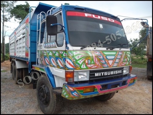 ขายด่วน รถบรรทุก 10 ล้อ MITSUBISHI FUSO 527  220 เทอร์โบ  ดั้มต่อใหม่ รถสวยสภาพสวย พร้อมใช้งาน ราคาสุดคุ้ม
