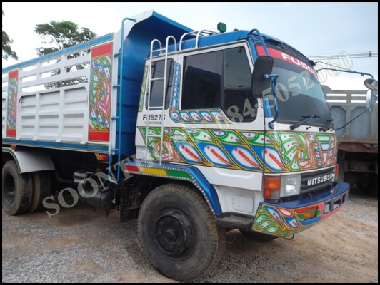 ขายด่วน รถบรรทุก 10 ล้อ MITSUBISHI FUSO 527  220 เทอร์โบ  ดั้มต่อใหม่ รถสวยสภาพสวย พร้อมใช้งาน ราคาสุดคุ้ม