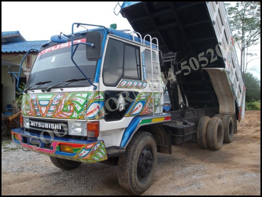 ขายด่วน รถบรรทุก 10 ล้อ MITSUBISHI FUSO 527  220 เทอร์โบ  ดั้มต่อใหม่ รถสวยสภาพสวย พร้อมใช้งาน ราคาสุดคุ้ม