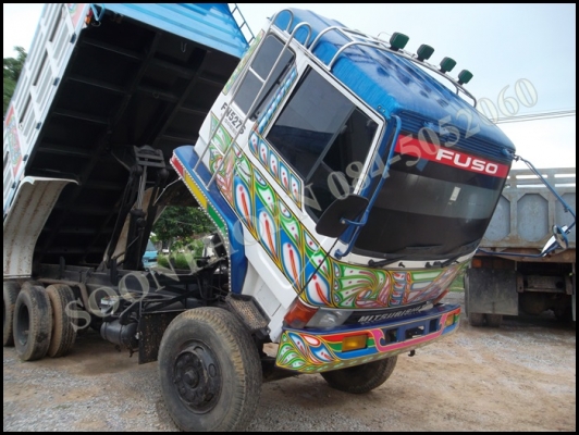 ขายด่วน รถบรรทุก 10 ล้อ MITSUBISHI FUSO 527  220 เทอร์โบ  ดั้มต่อใหม่ รถสวยสภาพสวย พร้อมใช้งาน ราคาสุดคุ้ม