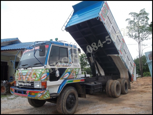 ขายด่วน รถบรรทุก 10 ล้อ MITSUBISHI FUSO 527  220 เทอร์โบ  ดั้มต่อใหม่ รถสวยสภาพสวย พร้อมใช้งาน ราคาสุดคุ้ม