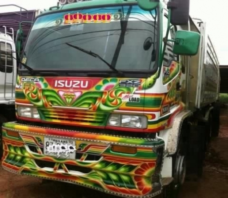 ISUZU DECA FXZ 320 HP EURO2 ปี 48 รถพ่วงแม่+ลูก กระบะดั๊มพ์มิเนียมของอู่สหกิจสวยจัดทั้งแม่ทั้งลูก ลูก 3 เพลาดั๊มพ์ความยาว 6.80 เมตร เครื่องแน่นแรงดี ภายในเก๋งคอนโซลสวยอุปกรณ์อำนวยความสะดวกครบเพียบพร้อม CD MP3 แอร์เย็น พ.เพาเวอร์ ก.ไฟฟ้า ระบบเบรคทร
