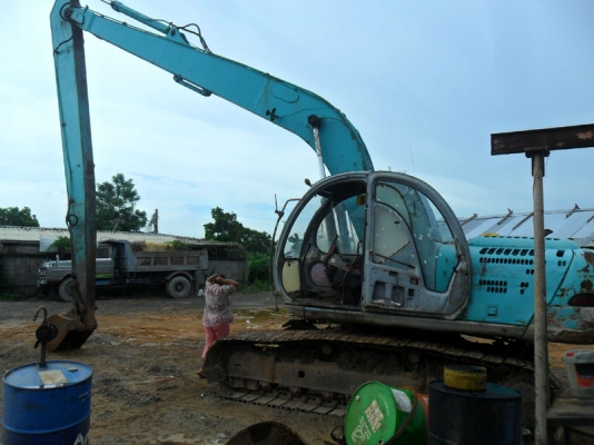 Kobelco SK200 Mark V Supper Longboom ไฟฟ้าครบ ช่วงล่างปานกลาง เอกสาร Inv