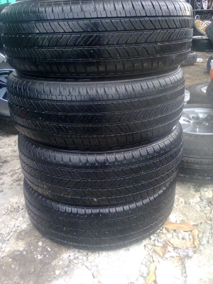 ขายยาง 195 60 15 บิสโตนปี12ชุดละ 4800