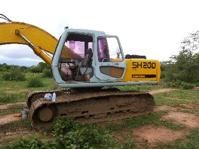 SUMITOMO SH200-1A เอวเต็ม ช่วงล่างสวย 90\% มีทะเบียนครบ