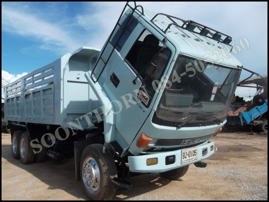 ขายด่วน รถบรรทุก 10 ล้อ ISUZU ROCKY 195 แรง นางฟ้าแท้ (รถห้าง)กระบะดั้ม รถพร้อมใช้ ราคาสุดคุ้ม