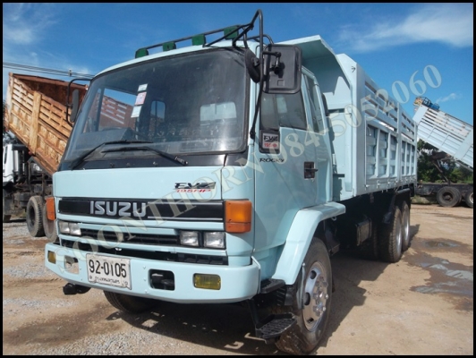 ขายด่วน รถบรรทุก 10 ล้อ ISUZU ROCKY 195 แรง นางฟ้าแท้ (รถห้าง)กระบะดั้ม รถพร้อมใช้ ราคาสุดคุ้ม