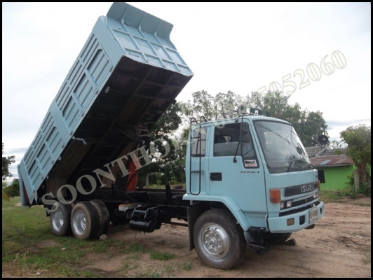 ขายด่วน รถบรรทุก 10 ล้อ ISUZU ROCKY 195 แรง นางฟ้าแท้ (รถห้าง)กระบะดั้ม รถพร้อมใช้ ราคาสุดคุ้ม