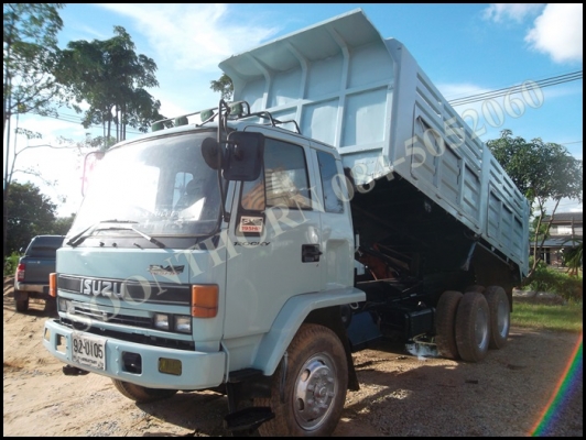 ขายด่วน รถบรรทุก 10 ล้อ ISUZU ROCKY 195 แรง นางฟ้าแท้ (รถห้าง)กระบะดั้ม รถพร้อมใช้ ราคาสุดคุ้ม