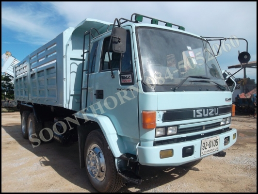 ขายด่วน รถบรรทุก 10 ล้อ ISUZU ROCKY 195 แรง นางฟ้าแท้ (รถห้าง)กระบะดั้ม รถพร้อมใช้ ราคาสุดคุ้ม