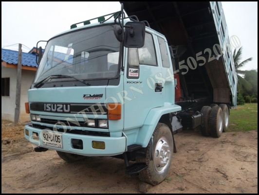 ขายด่วน รถบรรทุก 10 ล้อ ISUZU ROCKY 195 แรง นางฟ้าแท้ (รถห้าง)กระบะดั้ม รถพร้อมใช้ ราคาสุดคุ้ม