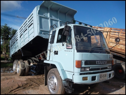ขายด่วน รถบรรทุก 10 ล้อ ISUZU ROCKY 195 แรง นางฟ้าแท้ (รถห้าง)กระบะดั้ม รถพร้อมใช้ ราคาสุดคุ้ม