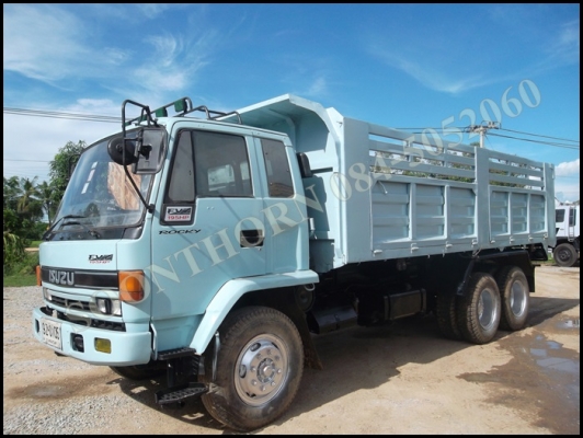 ขายด่วน รถบรรทุก 10 ล้อ ISUZU ROCKY 195 แรง นางฟ้าแท้ (รถห้าง)กระบะดั้ม รถพร้อมใช้ ราคาสุดคุ้ม