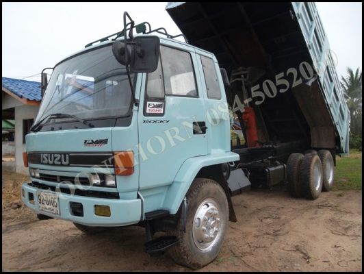 ขายด่วน รถบรรทุก 10 ล้อ ISUZU ROCKY 195 แรง นางฟ้าแท้ (รถห้าง)กระบะดั้ม รถพร้อมใช้ ราคาสุดคุ้ม