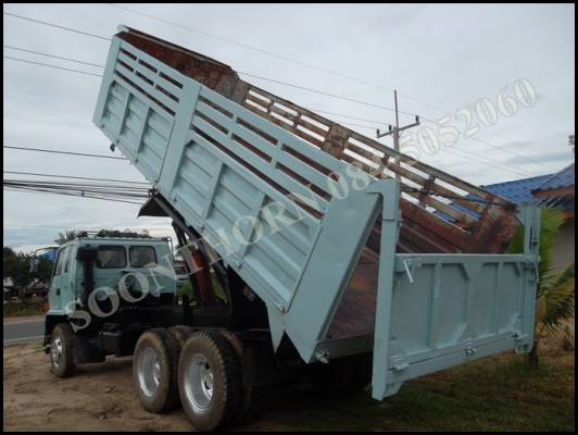 ขายด่วน รถบรรทุก 10 ล้อ ISUZU ROCKY 195 แรง นางฟ้าแท้ (รถห้าง)กระบะดั้ม รถพร้อมใช้ ราคาสุดคุ้ม
