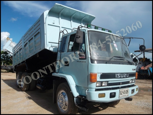 ขายด่วน รถบรรทุก 10 ล้อ ISUZU ROCKY 195 แรง นางฟ้าแท้ (รถห้าง)กระบะดั้ม รถพร้อมใช้ ราคาสุดคุ้ม