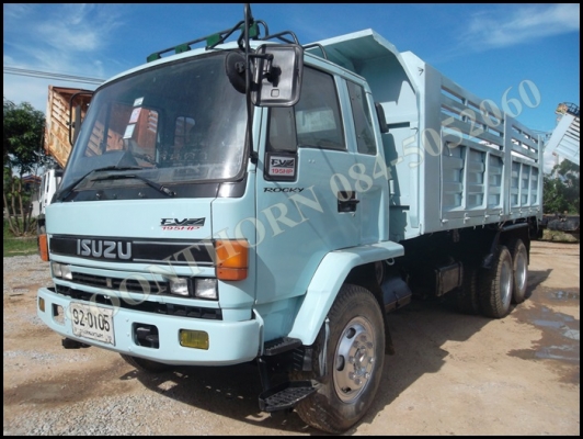 ขายด่วน รถบรรทุก 10 ล้อ ISUZU ROCKY 195 แรง นางฟ้าแท้ (รถห้าง)กระบะดั้ม รถพร้อมใช้ ราคาสุดคุ้ม