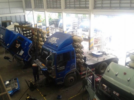 บริการติดตั้ง ถัง NGV แบบ15ถัง และบริการติดตั้ง GPS กับรถบรรทุก และรถยนต์ ทุกประเภท