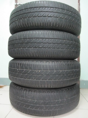 ขายยางพร้อมกะทะ Honda Jazz ยางปี 12 ขอบ 15 ราคาประหยัด