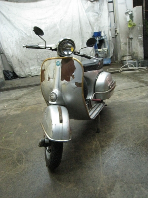 ขายเวสป้า อิตาลี่ เครื่องดี ทะเบียนเเท้พร้อมโอน ภาษีเต็ม สีไม่สวย ไม่ผุ ทรงสวย