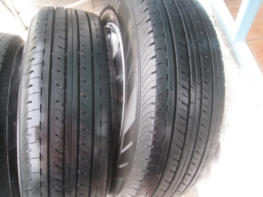 ขายล้อแม็ก All new Isuzu d-max ป้ายแดง 16"x 6.5" et41 6รู139 + ยางปี 0513 สนใจติดต่อ เล็กคลองสามครับ (081-3747940)